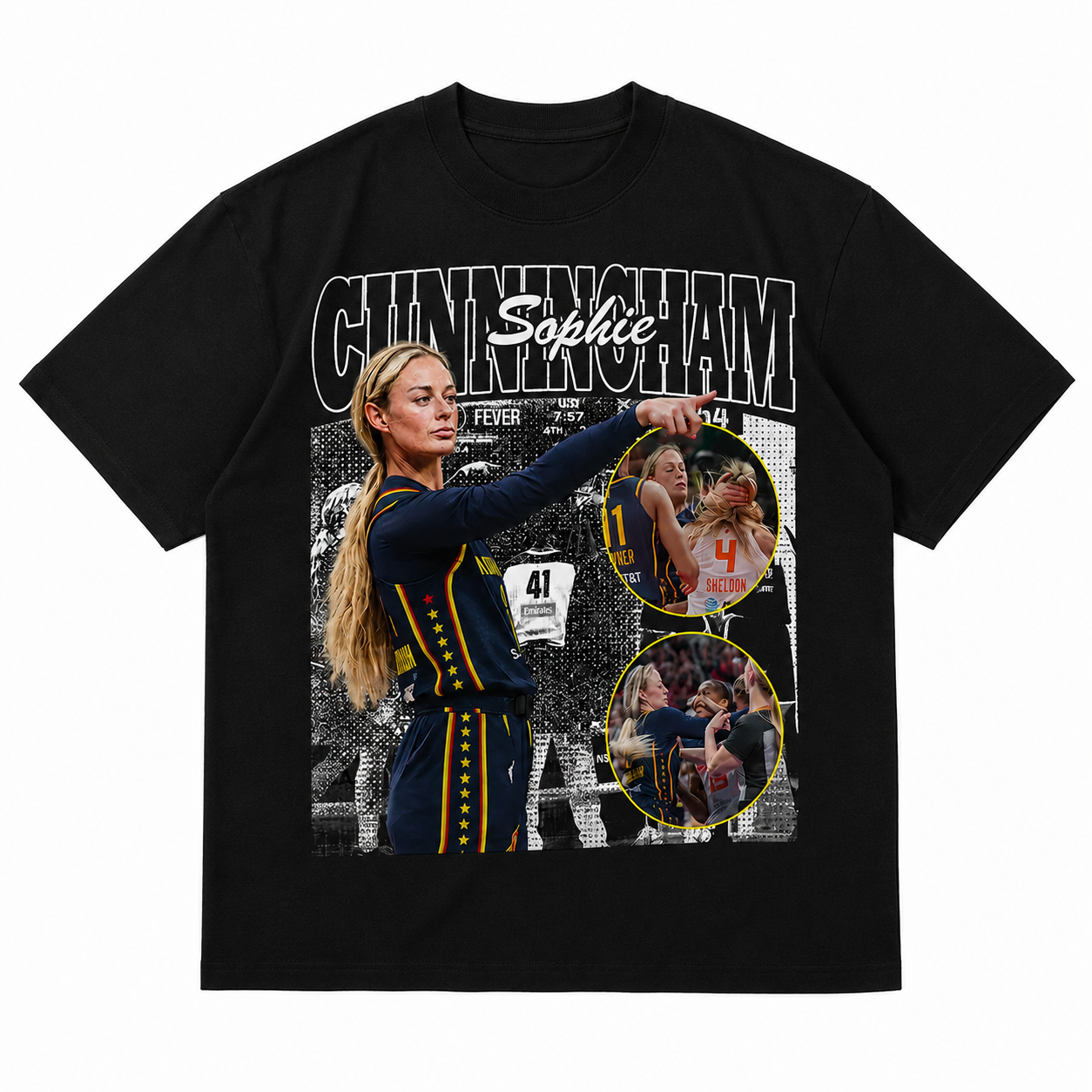 Sophie Cunningham Basketball Pointing T-Shirt