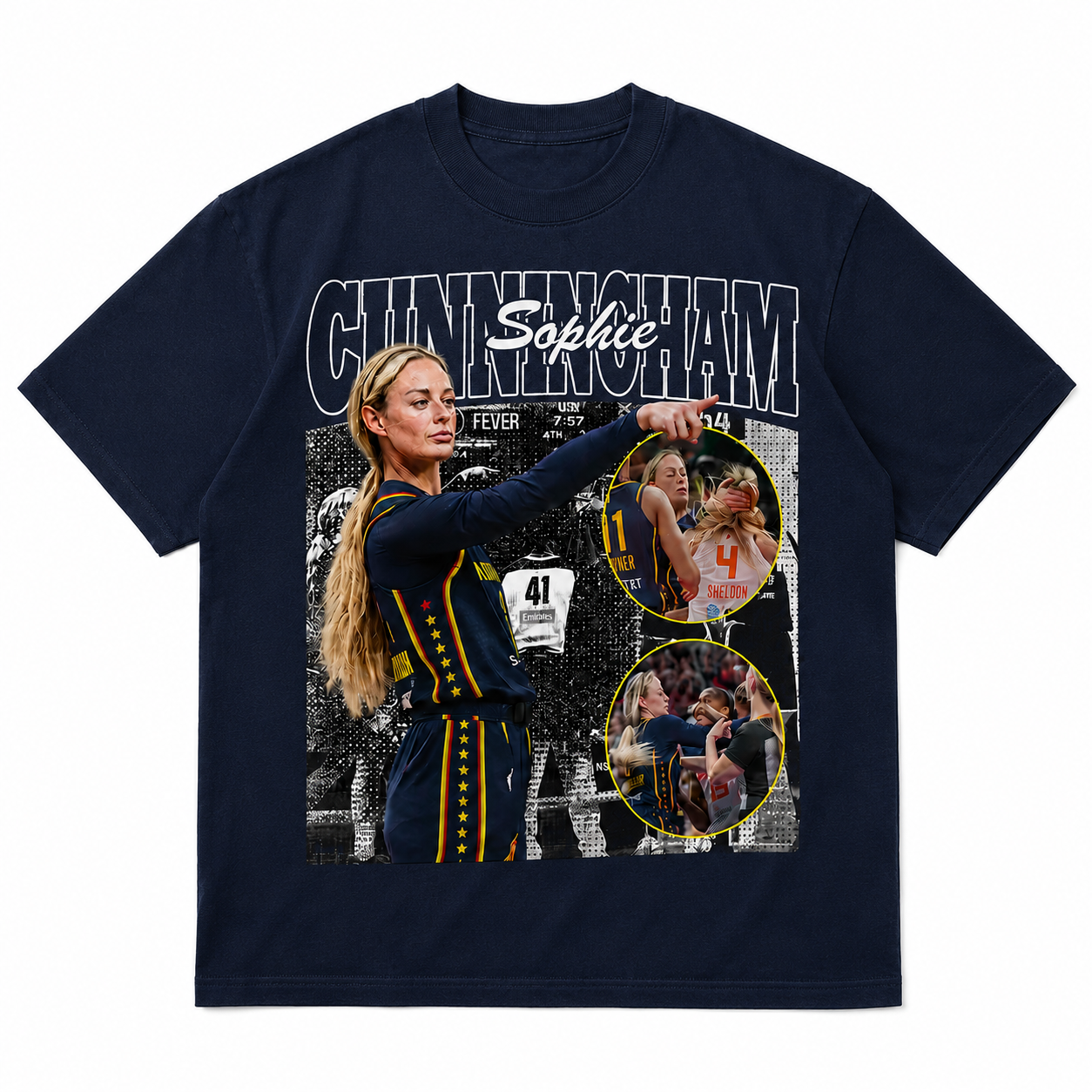 Sophie Cunningham Basketball Pointing T-Shirt