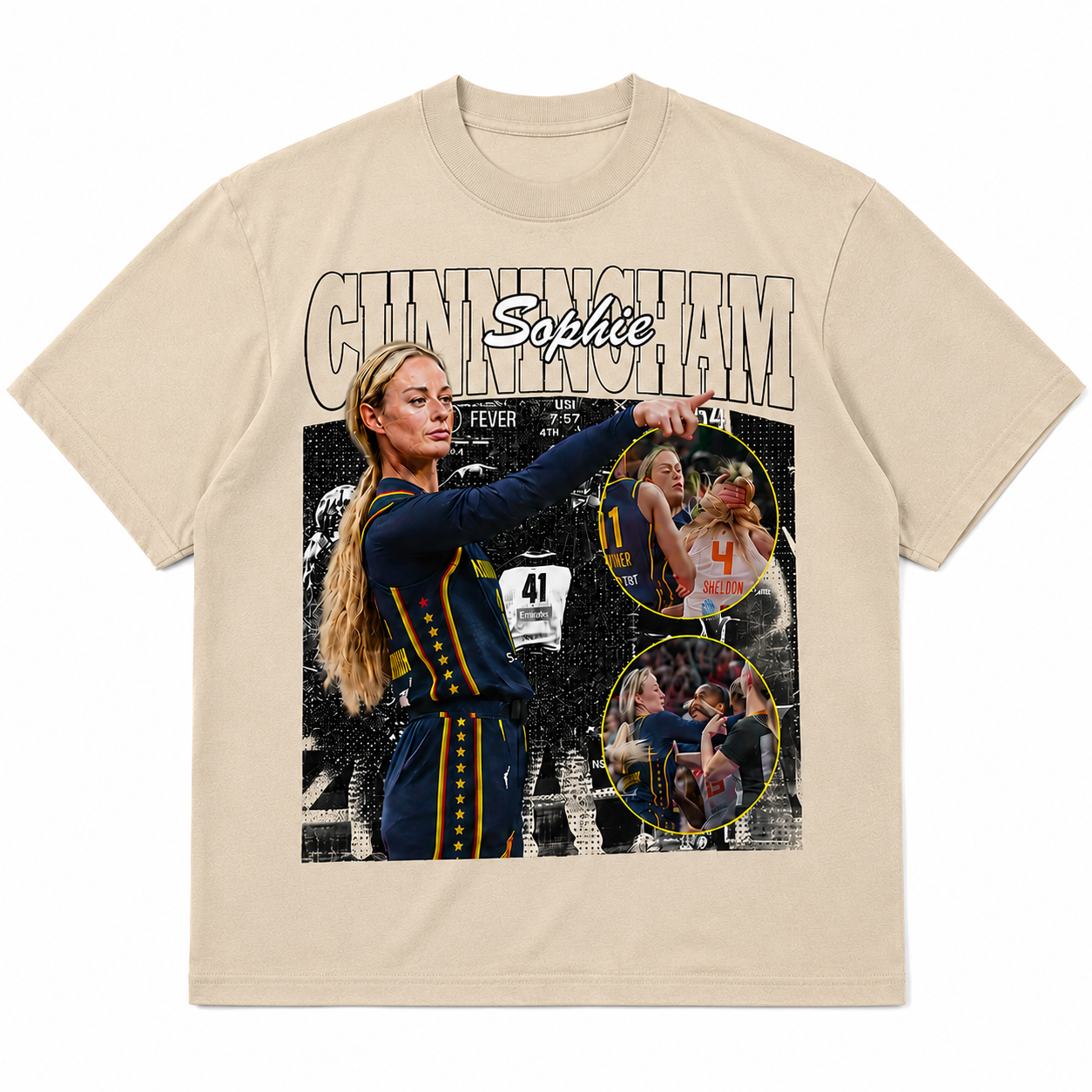 Sophie Cunningham Basketball Pointing T-Shirt