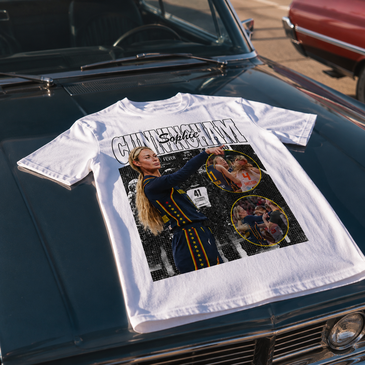 Sophie Cunningham Basketball Pointing T-Shirt