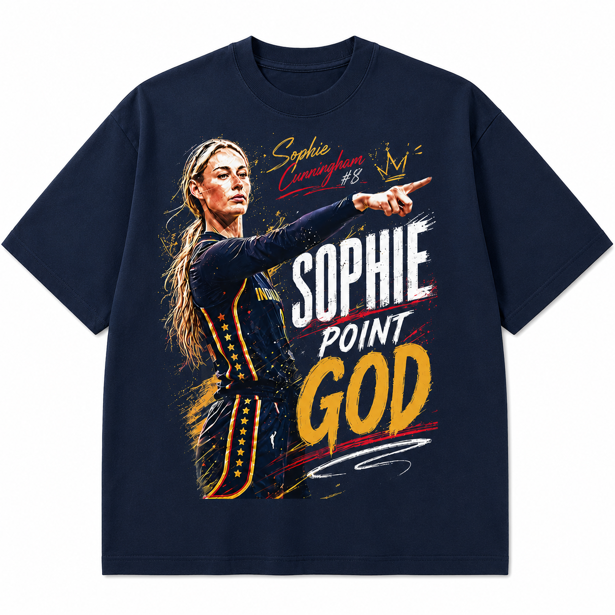 Sophie Cunningham Basketball Pointing T-Shirt