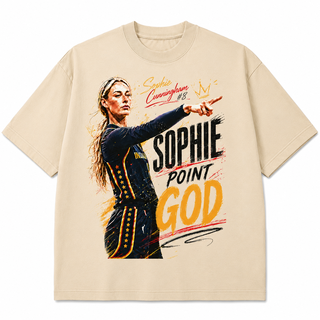 Sophie Cunningham Basketball Pointing T-Shirt